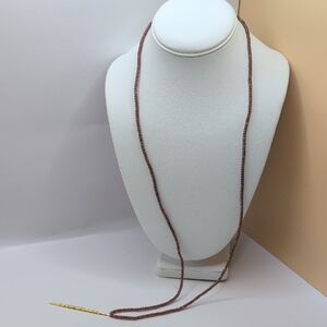 Gorjana Gold and Brown Lariat Necklace